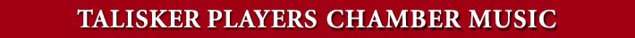 Talisker Players Chamber Music logo.