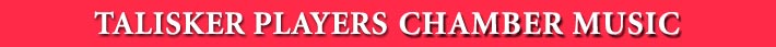 Talisker Players Chamber Music logo.